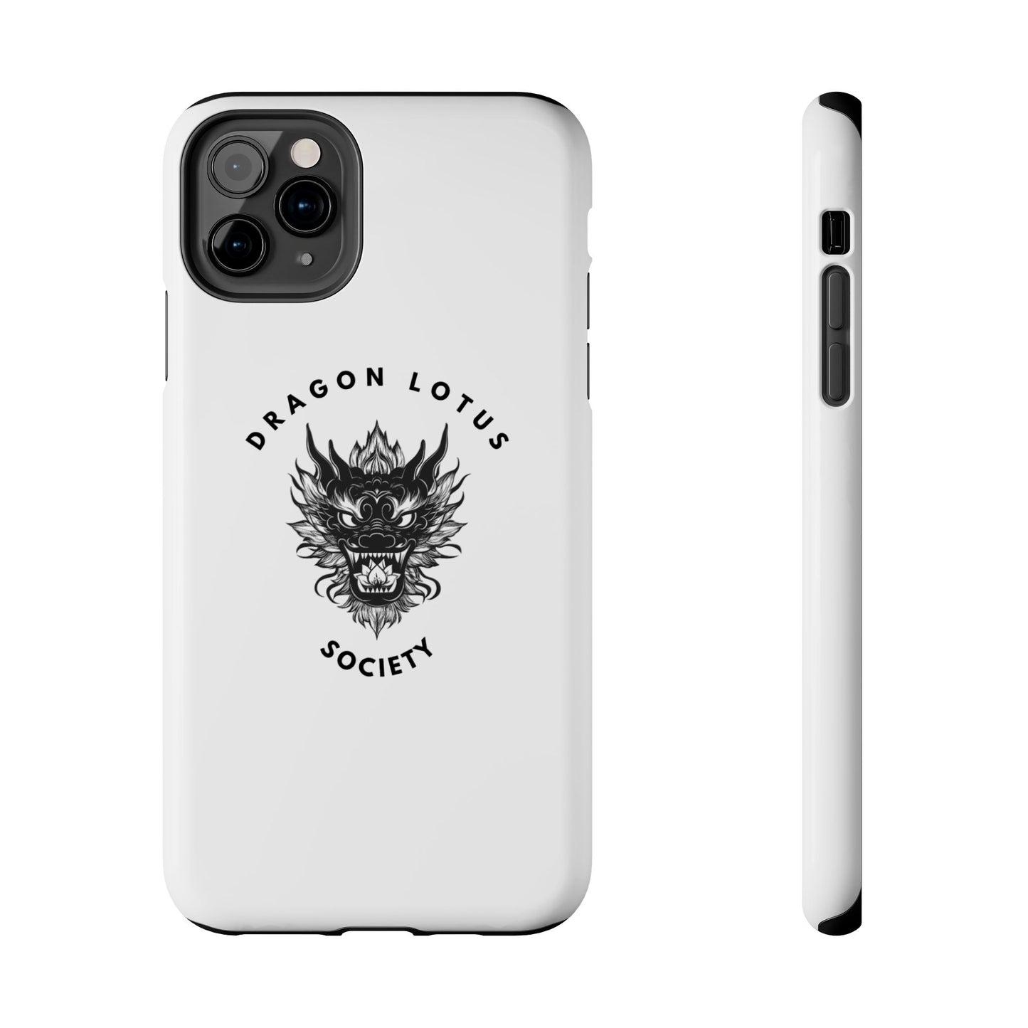 DLS White Phone Case