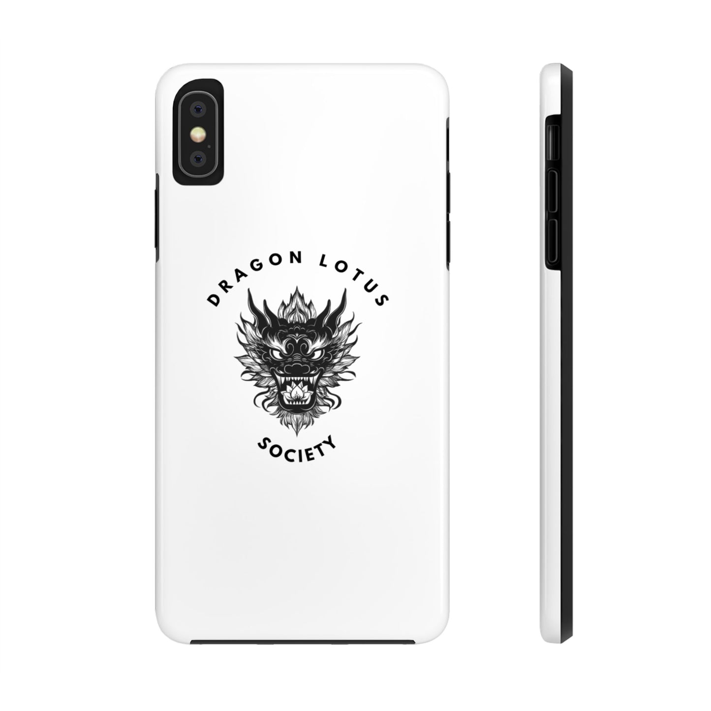 DLS White Phone Case