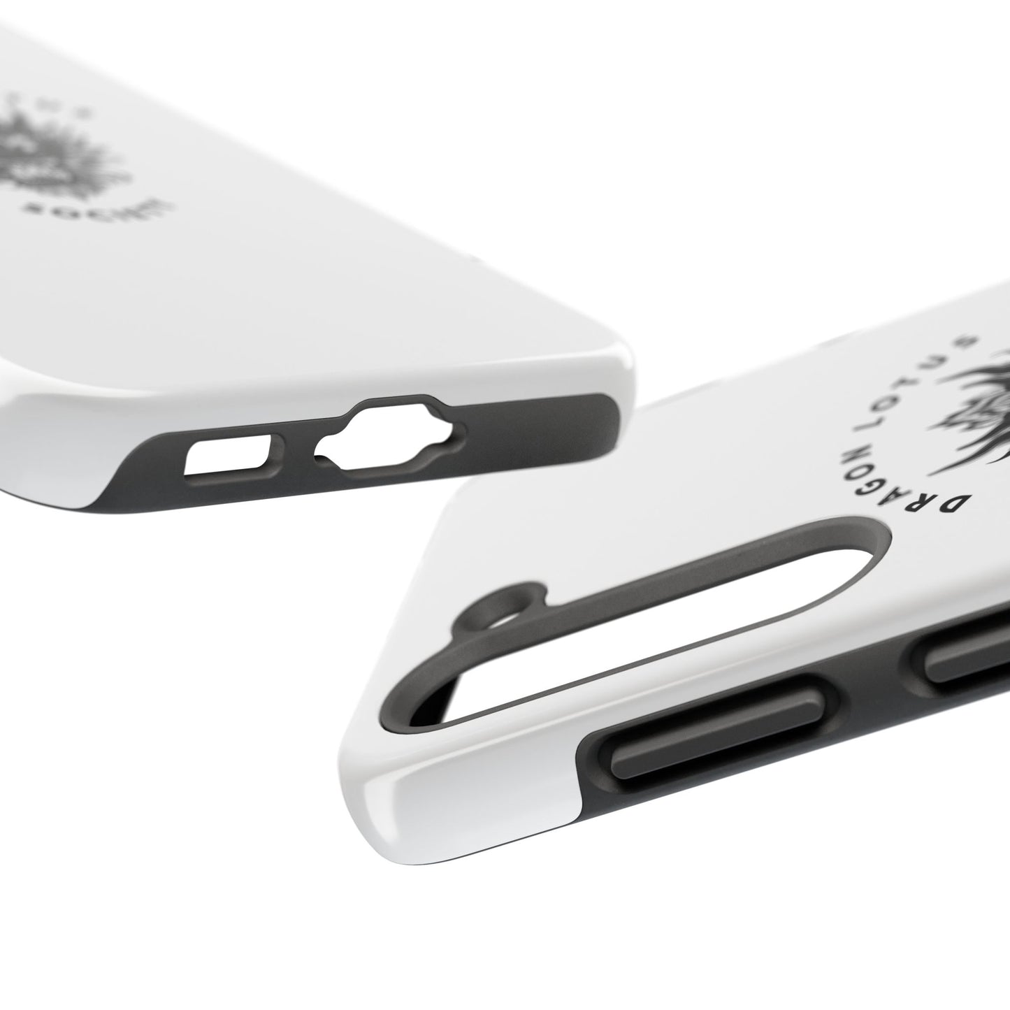 DLS White Phone Case