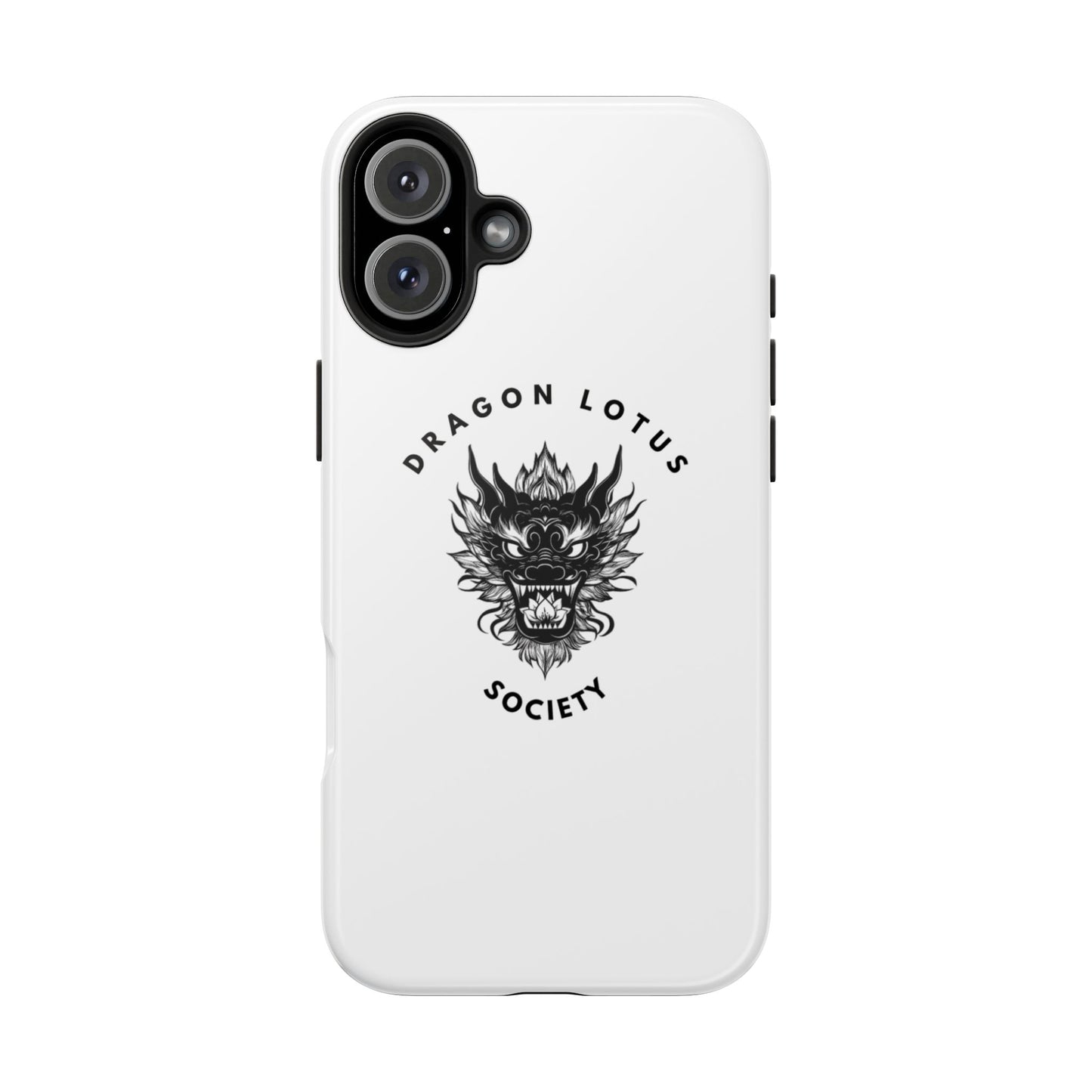 DLS White Phone Case