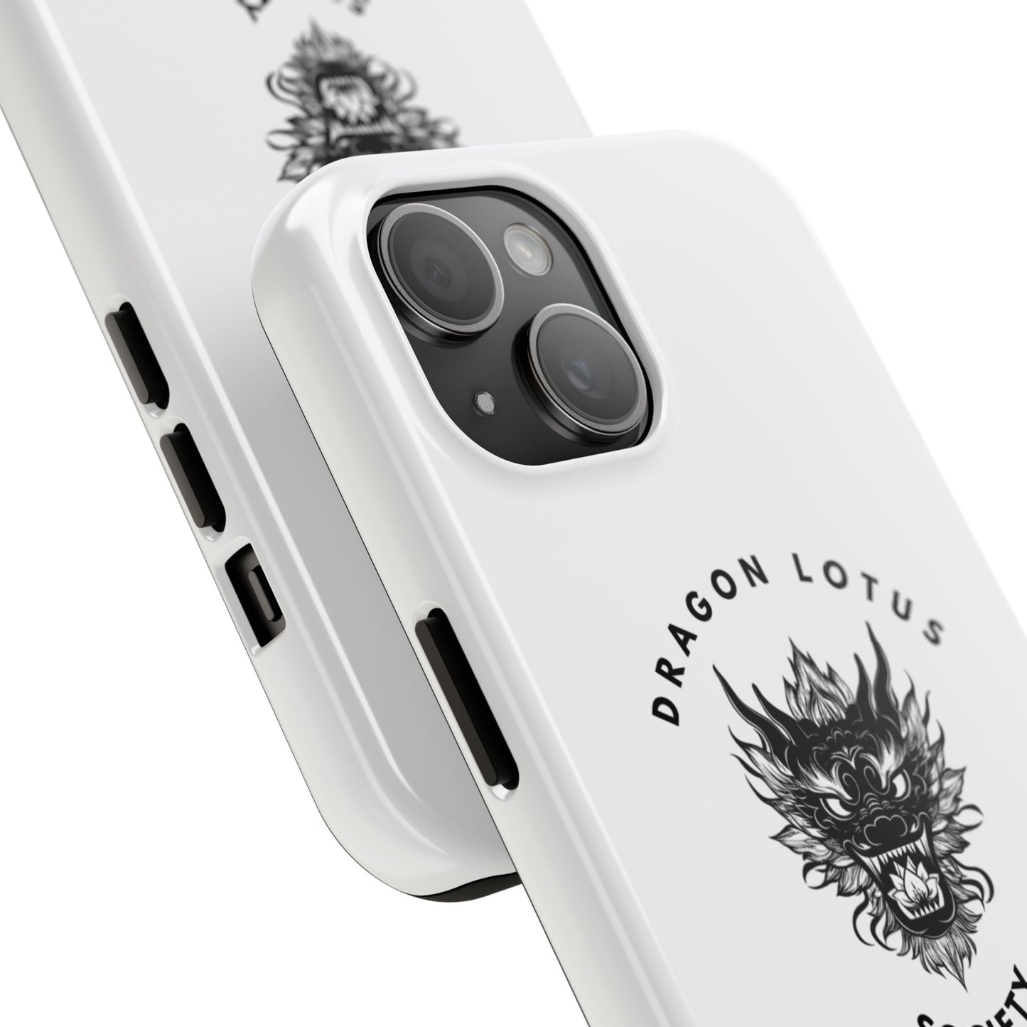 DLS White Phone Case