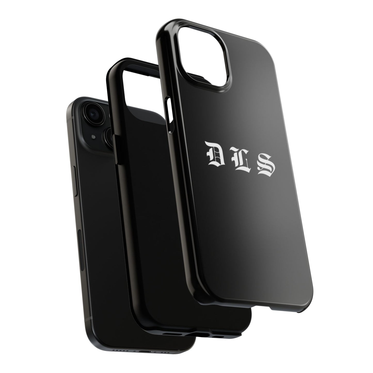 DLS Black Phone Case