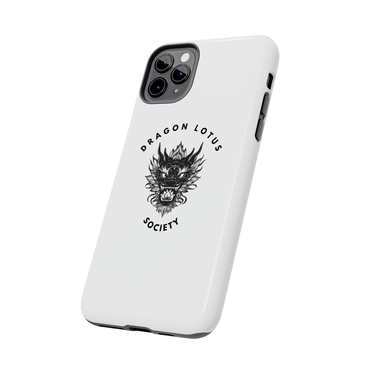 DLS White Phone Case