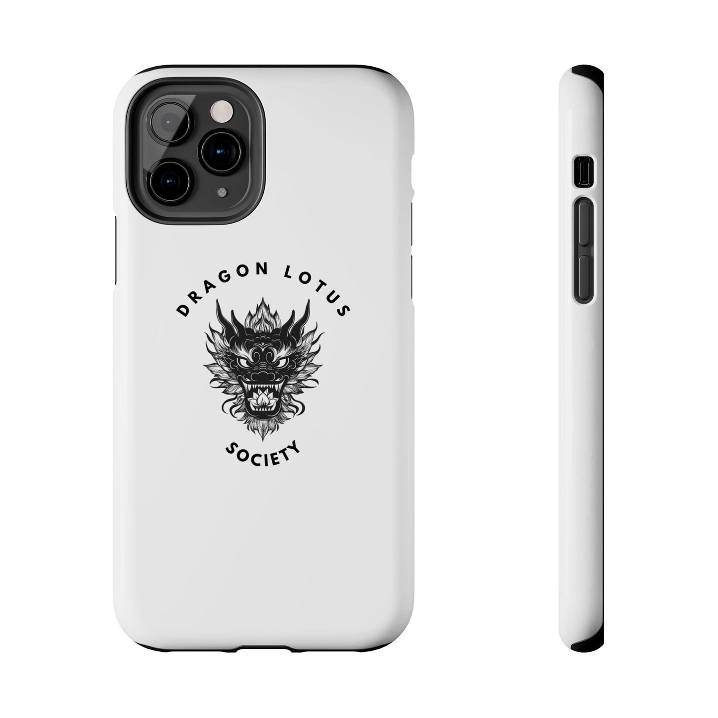 DLS White Phone Case