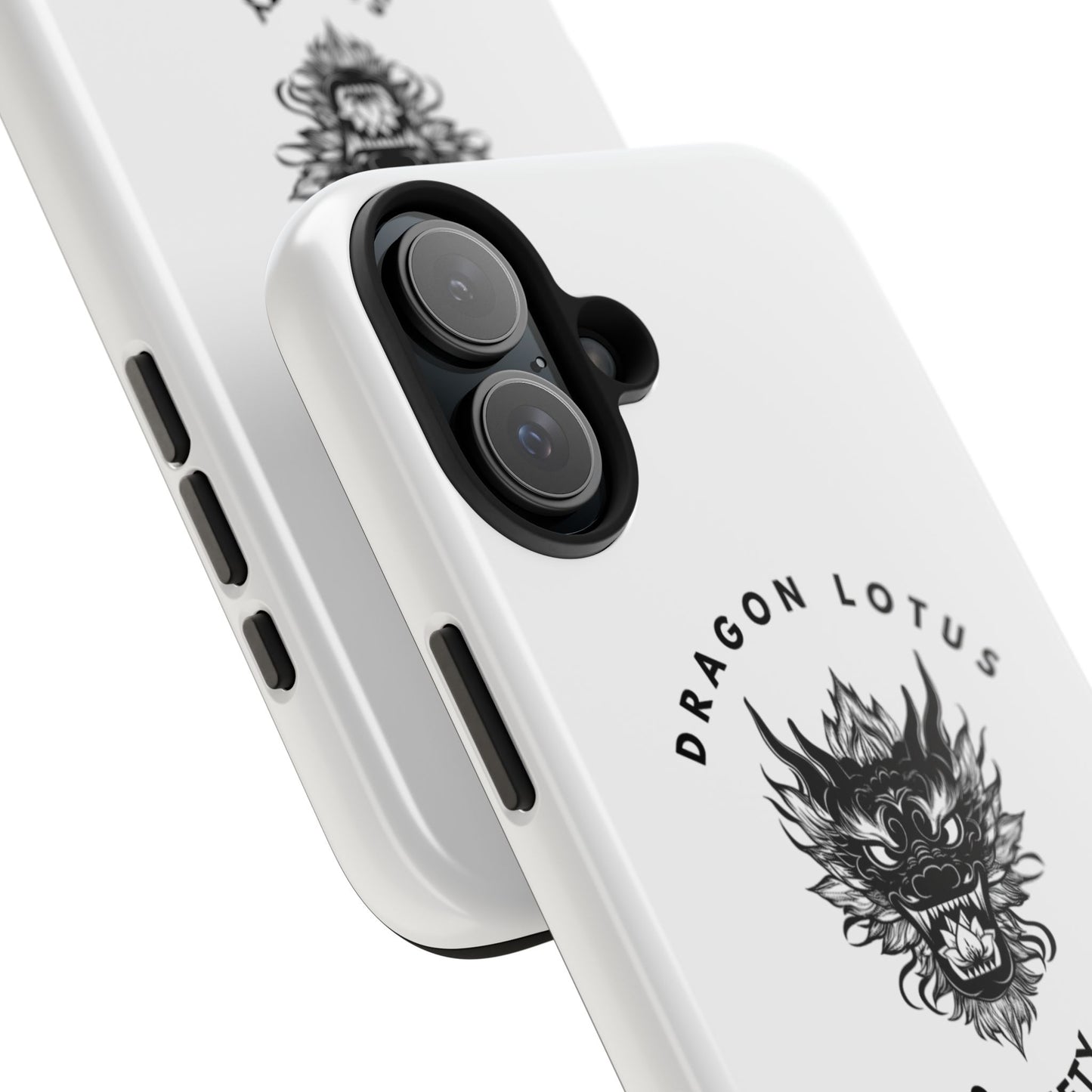 DLS White Phone Case