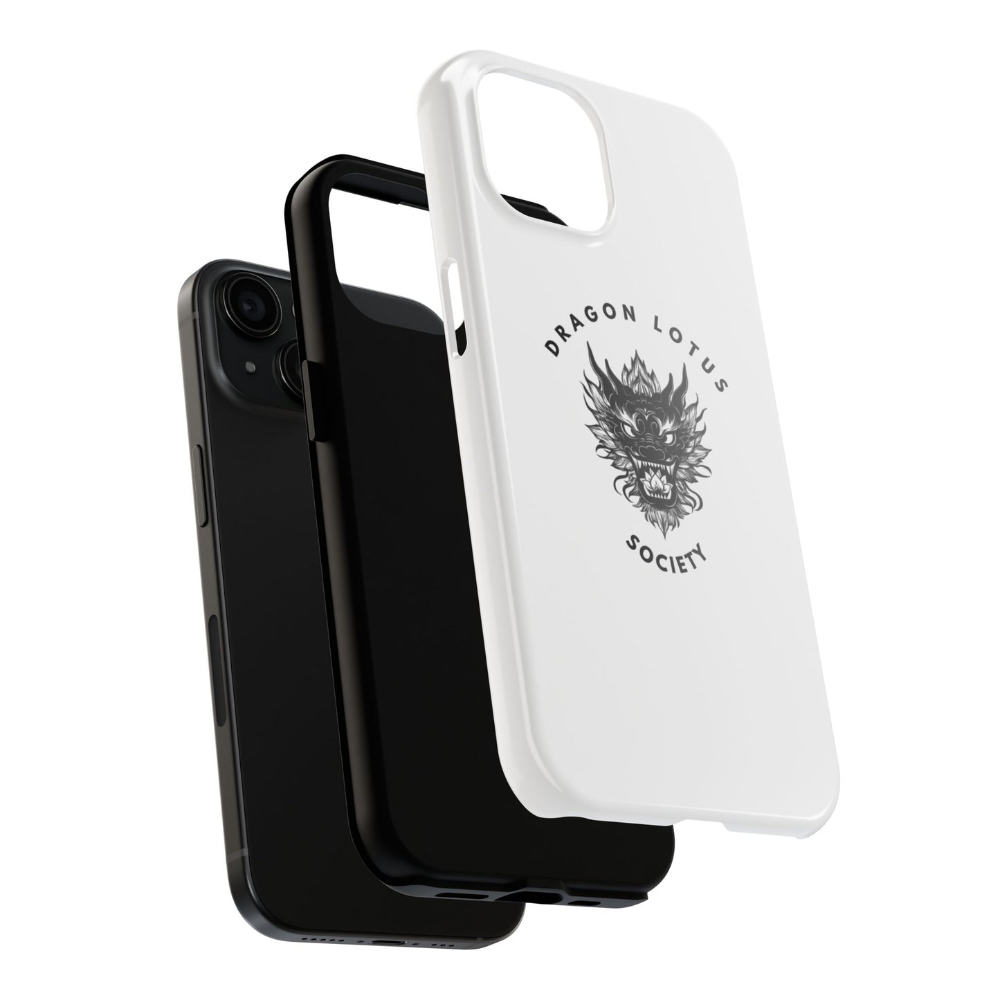 DLS White Phone Case