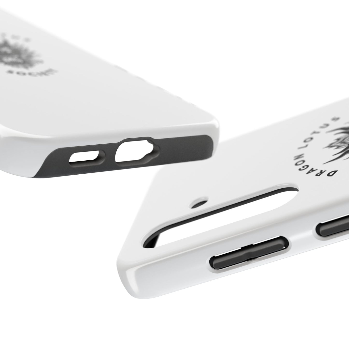 DLS White Phone Case