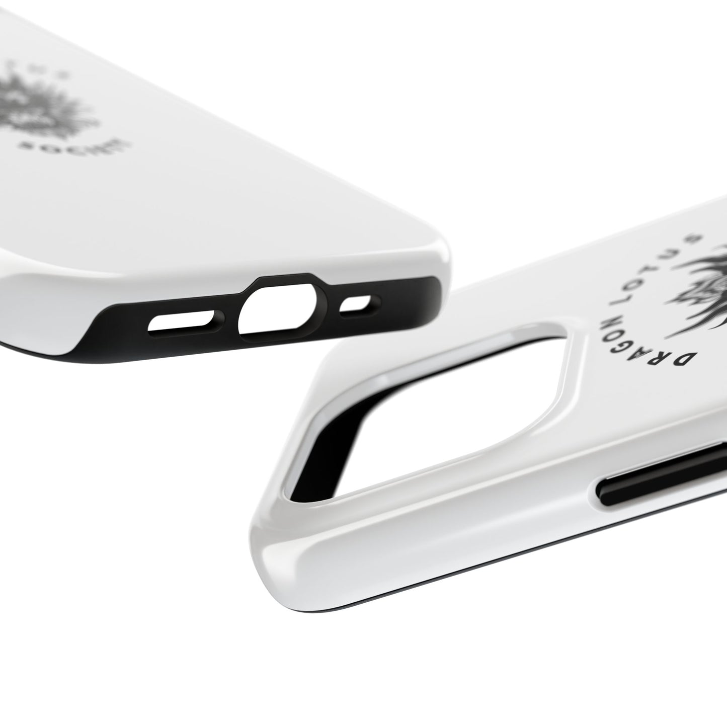 DLS White Phone Case