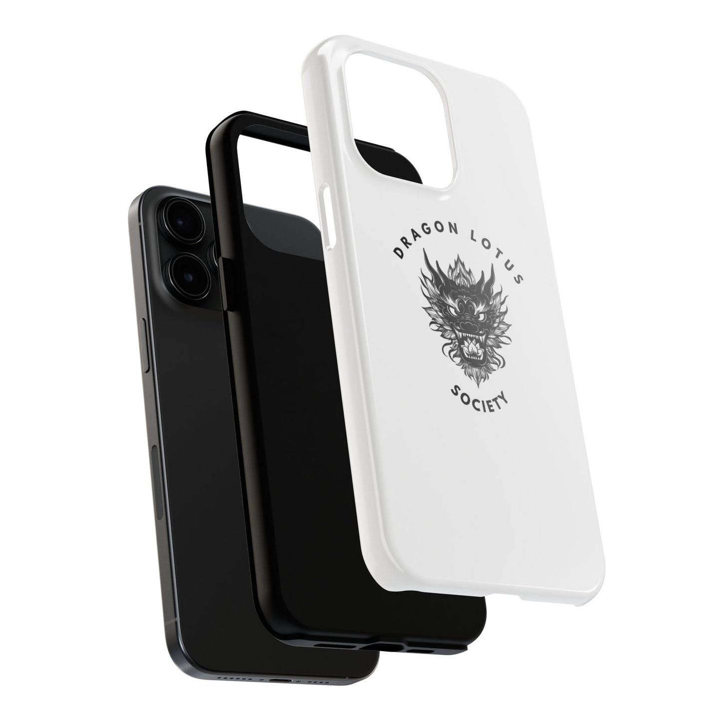 DLS White Phone Case