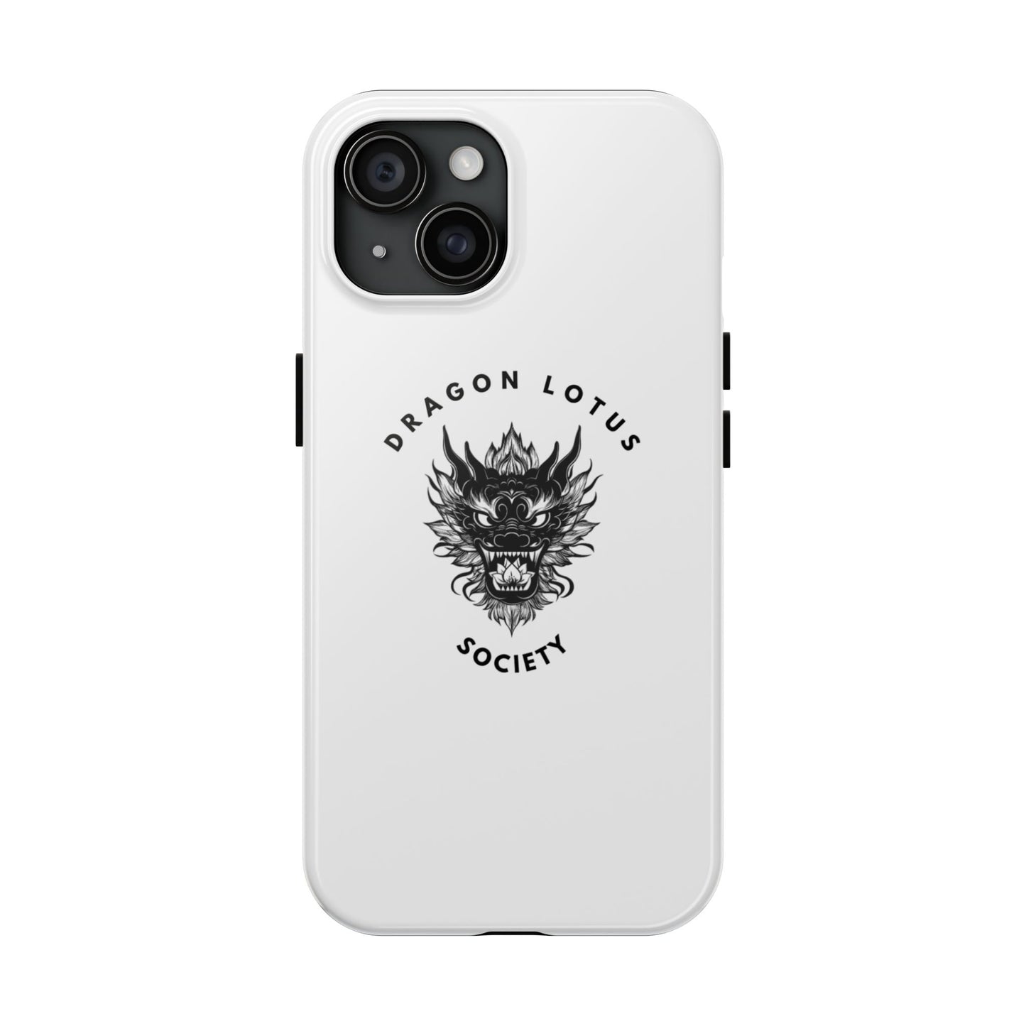 DLS White Phone Case