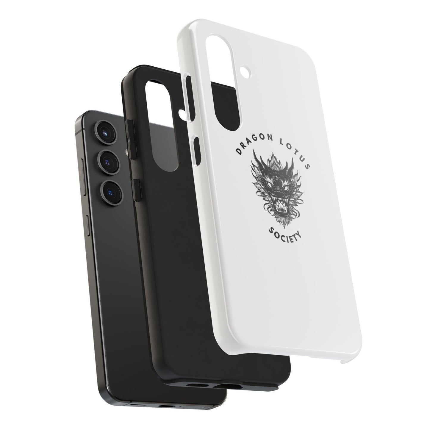 DLS White Phone Case