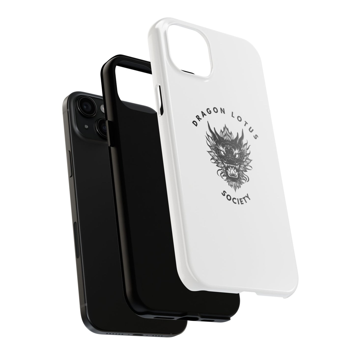DLS White Phone Case