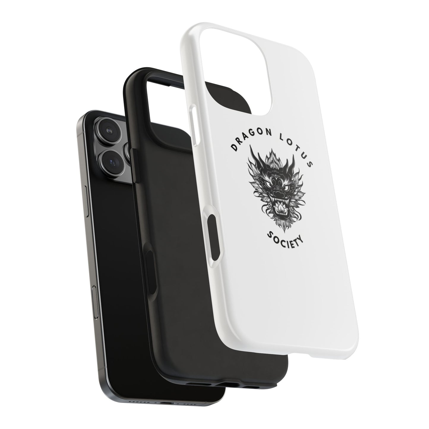 DLS White Phone Case