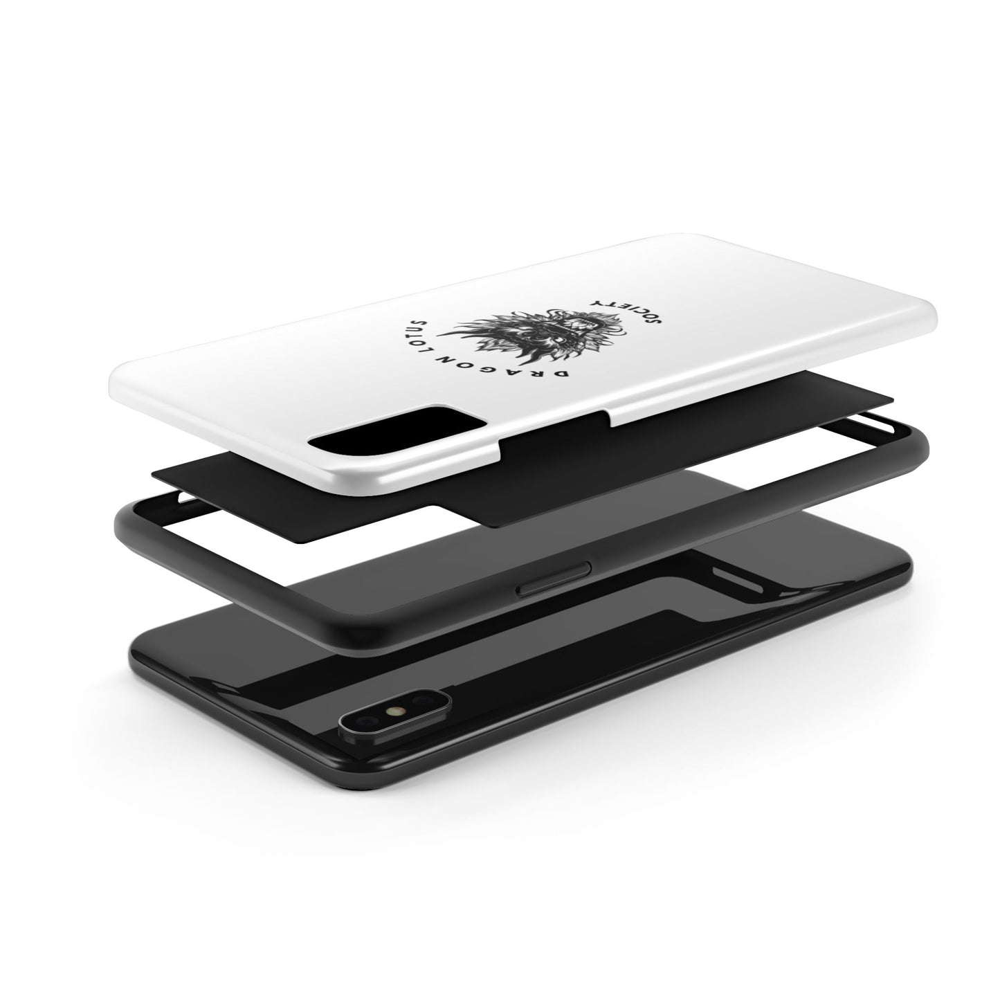DLS White Phone Case
