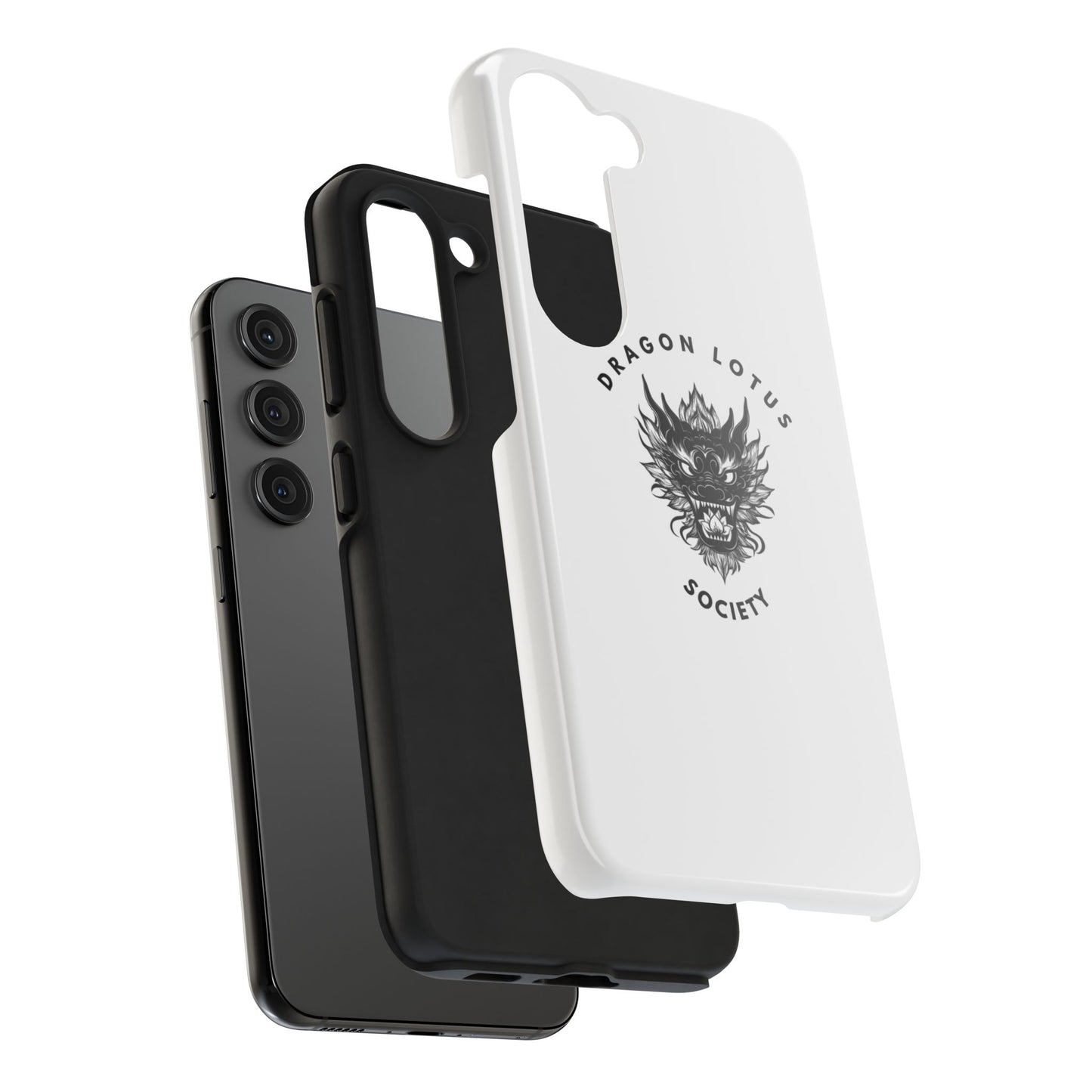 DLS White Phone Case