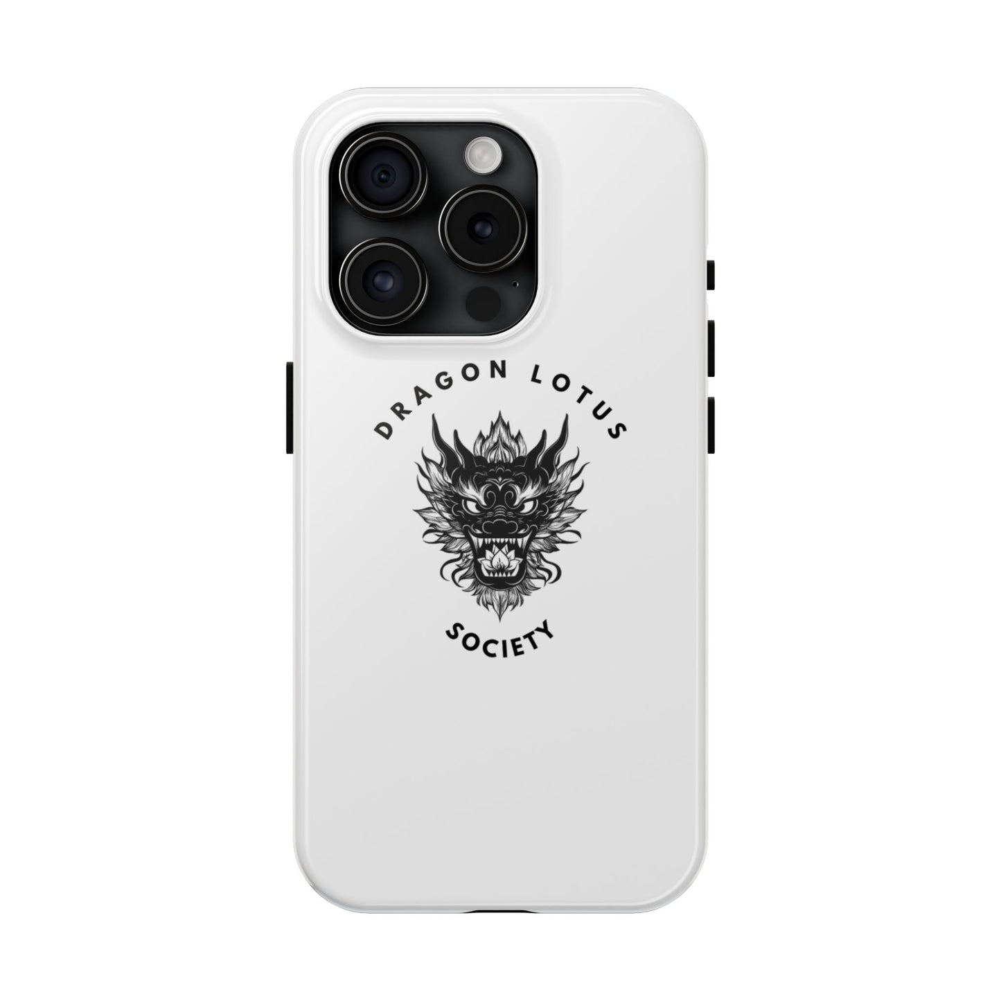 DLS White Phone Case