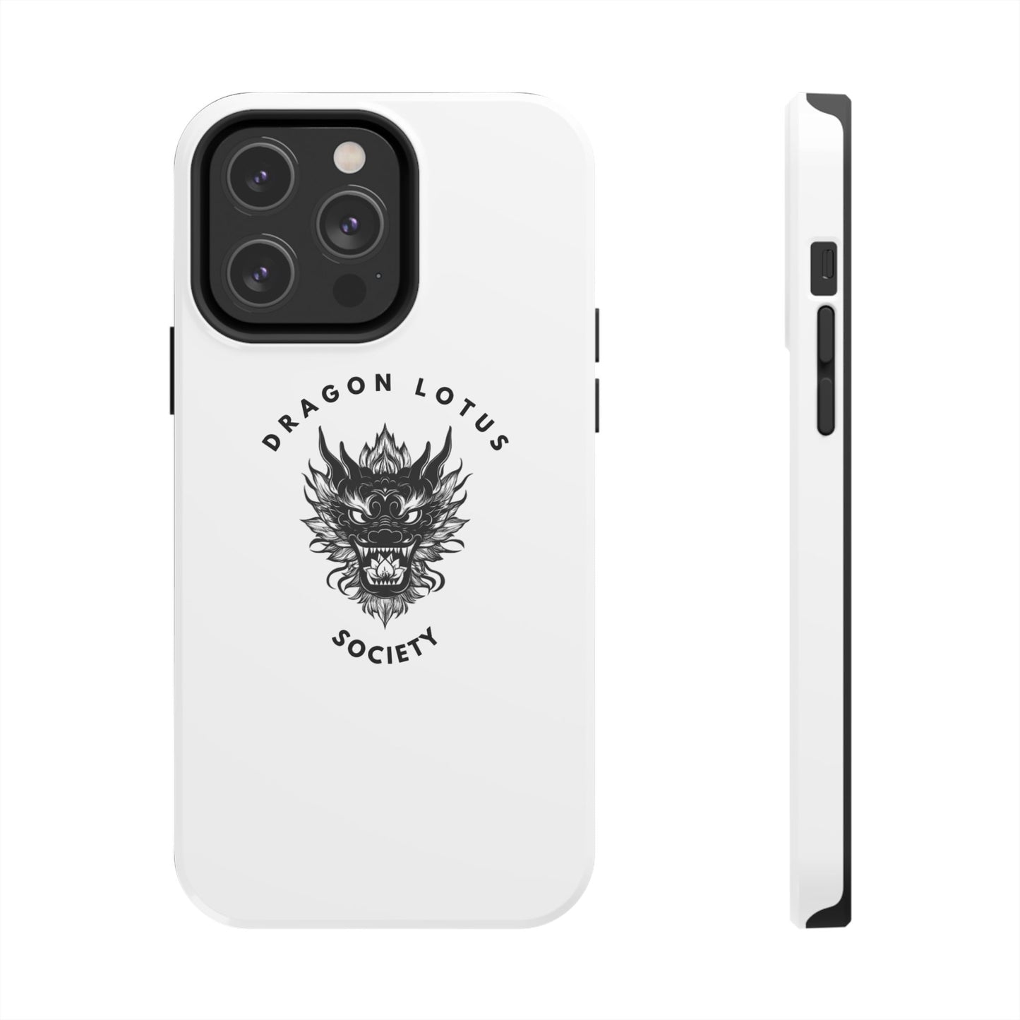 DLS White Phone Case