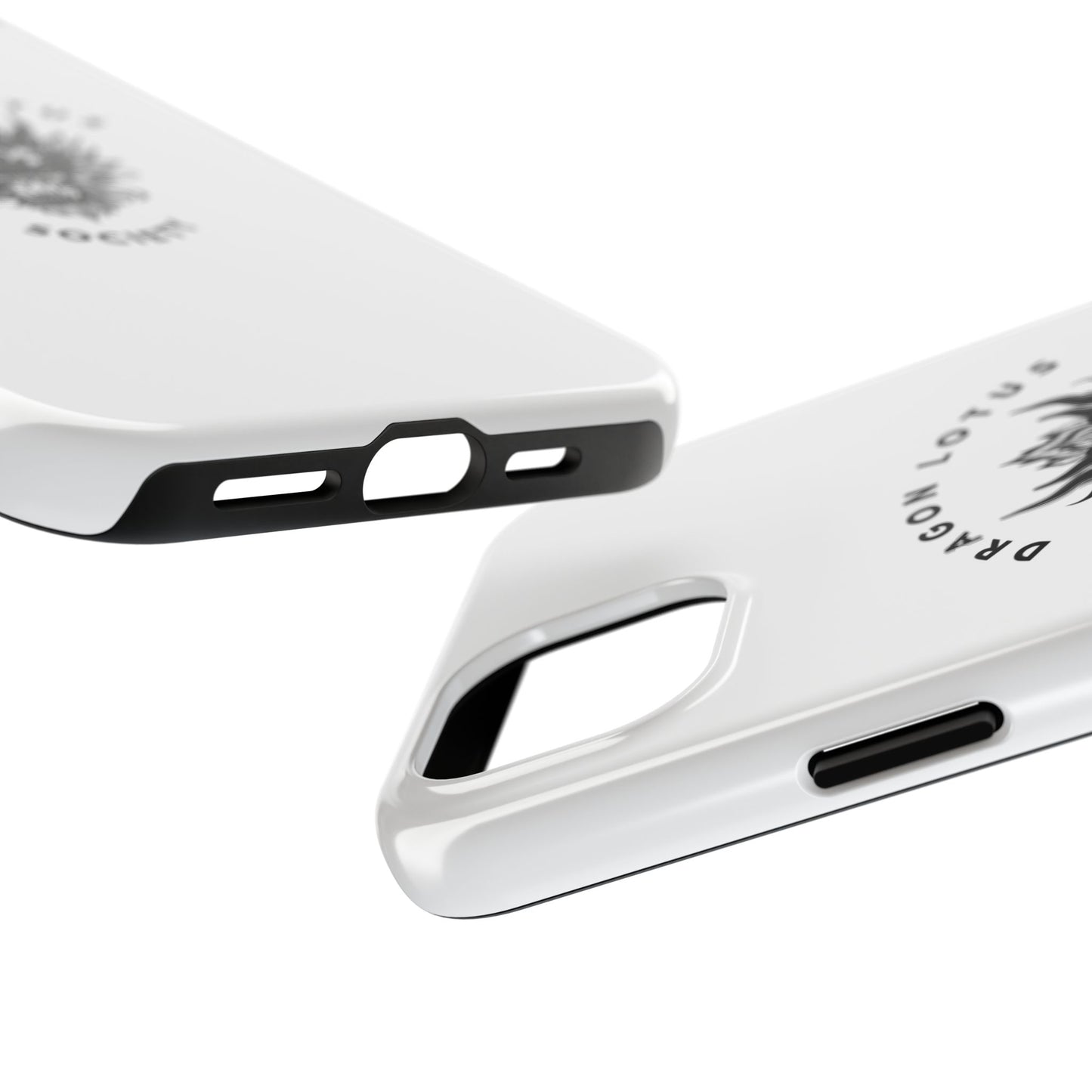 DLS White Phone Case