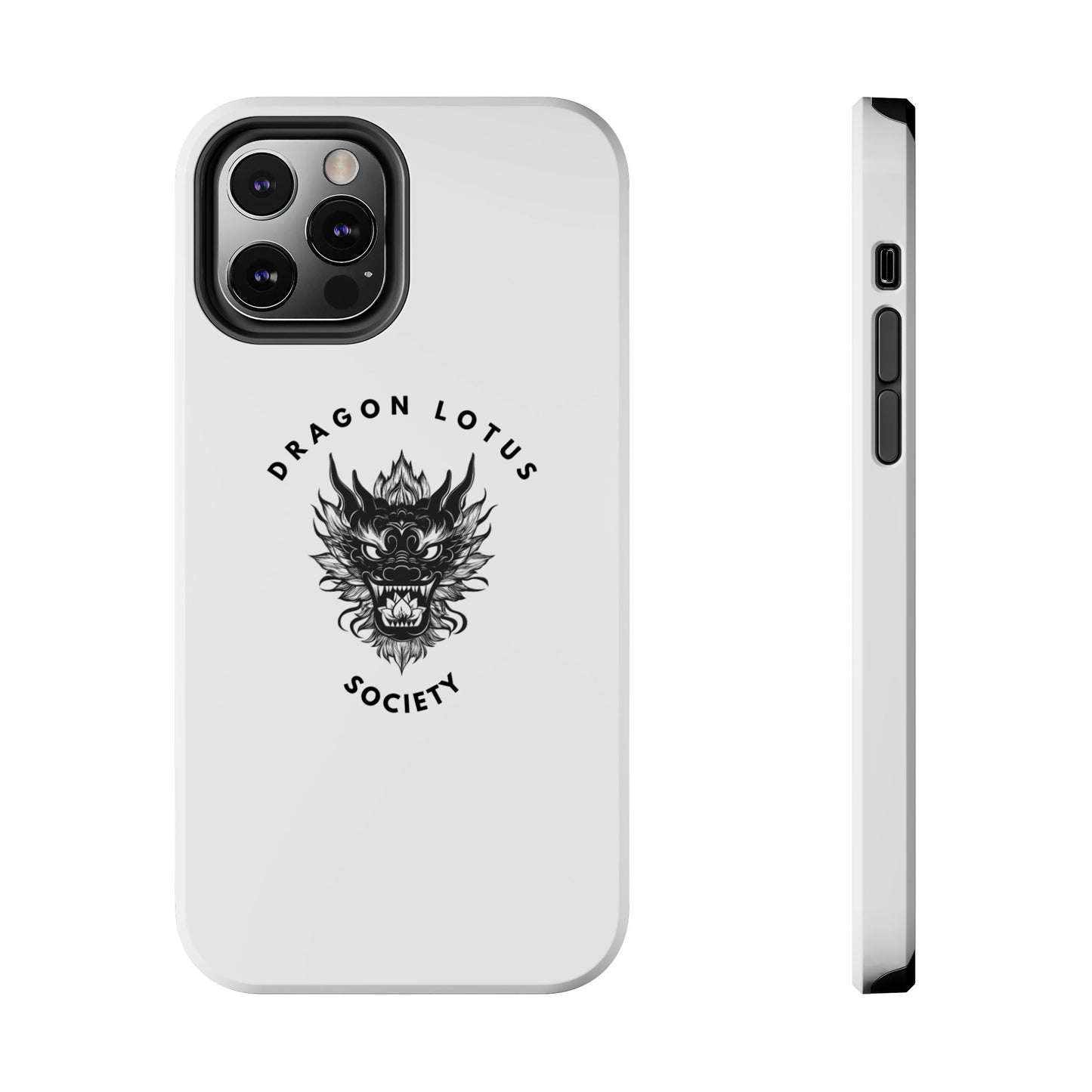 DLS White Phone Case
