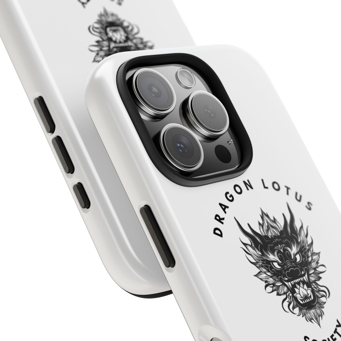 DLS White Phone Case
