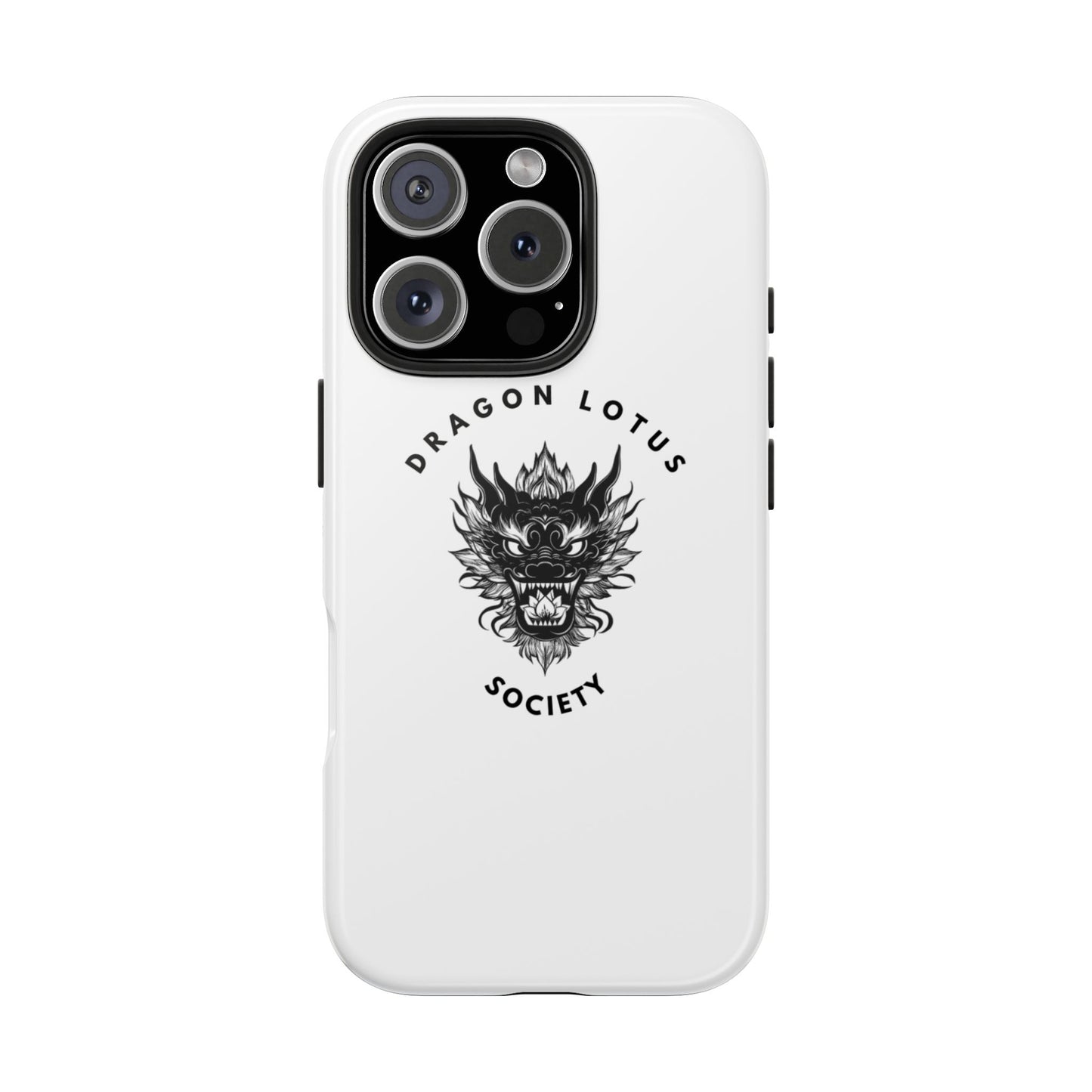 DLS White Phone Case