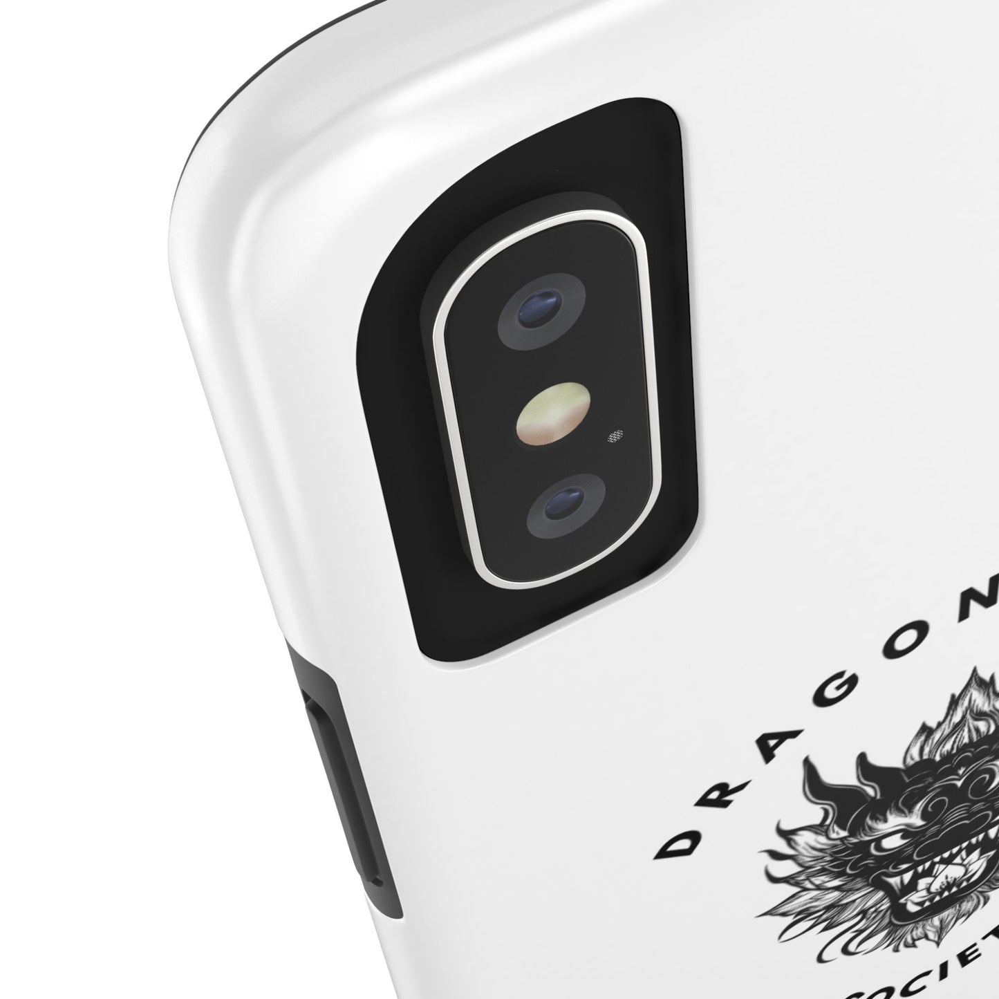 DLS White Phone Case