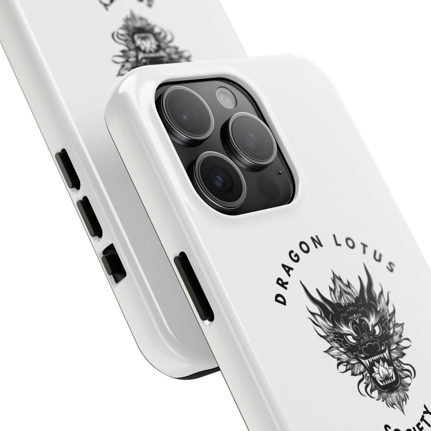 DLS White Phone Case