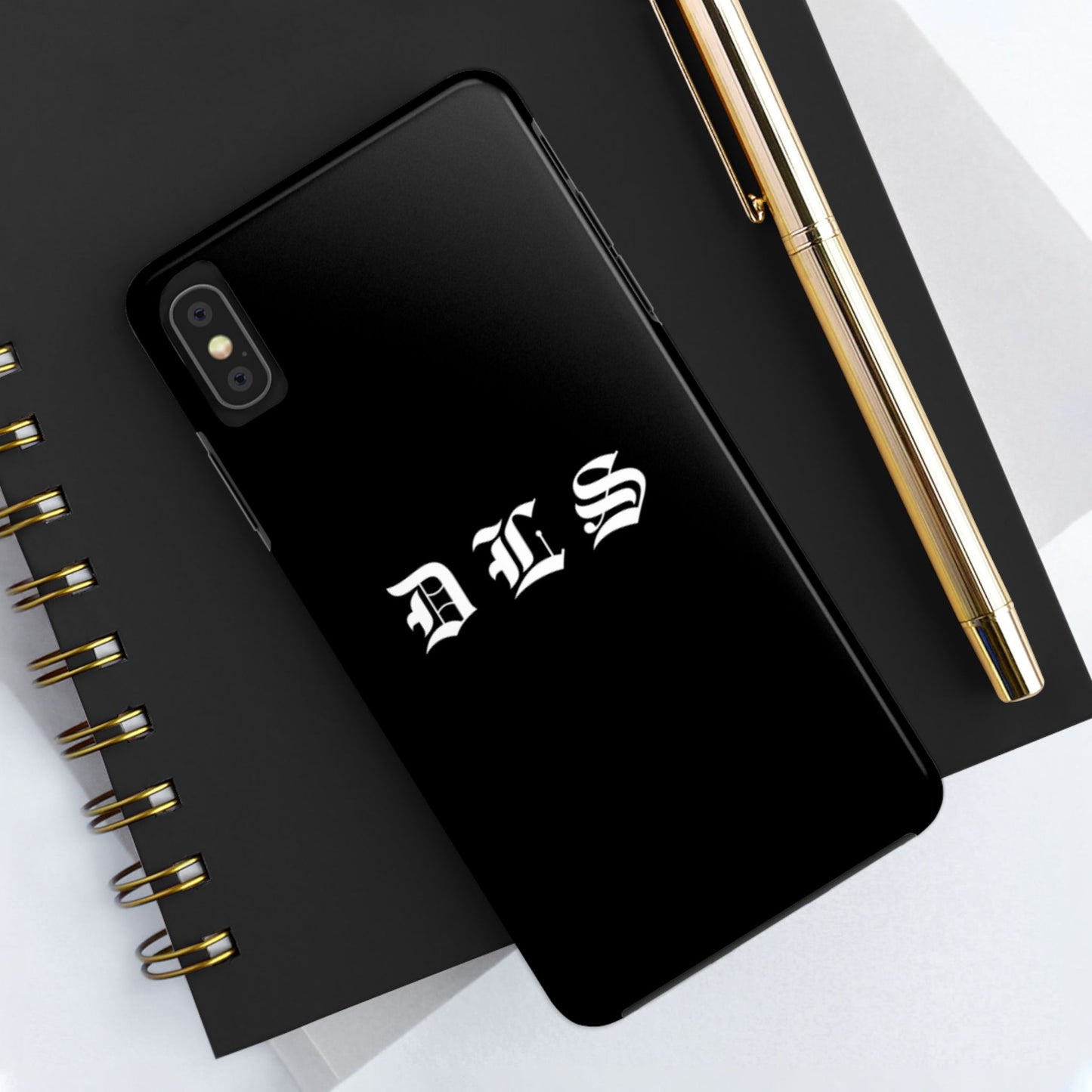 DLS Black Phone Case