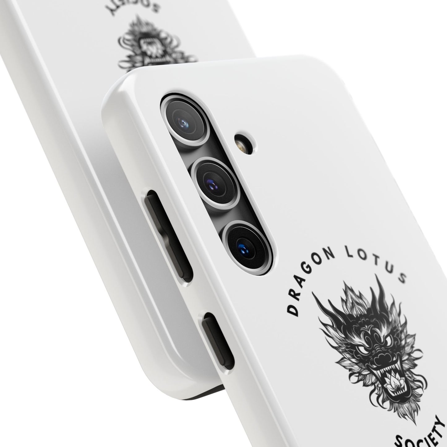 DLS White Phone Case