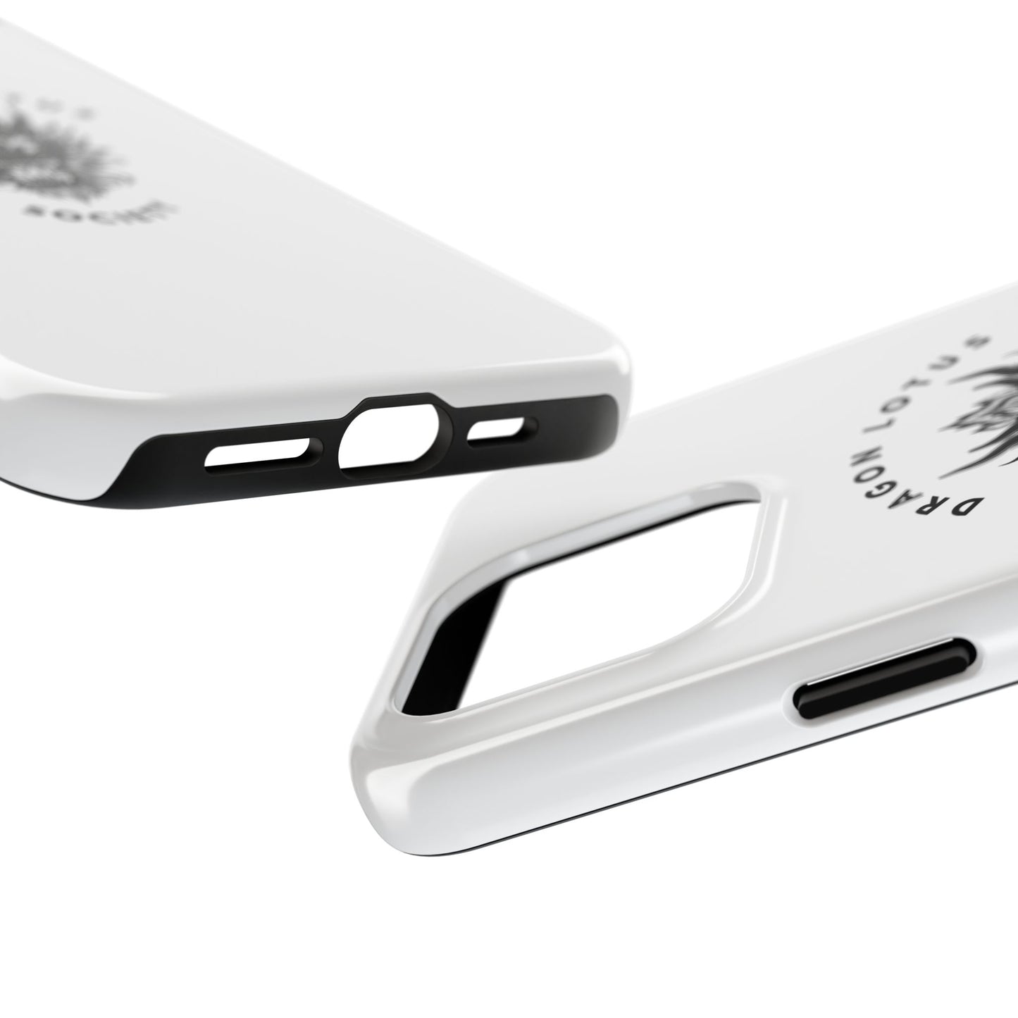 DLS White Phone Case