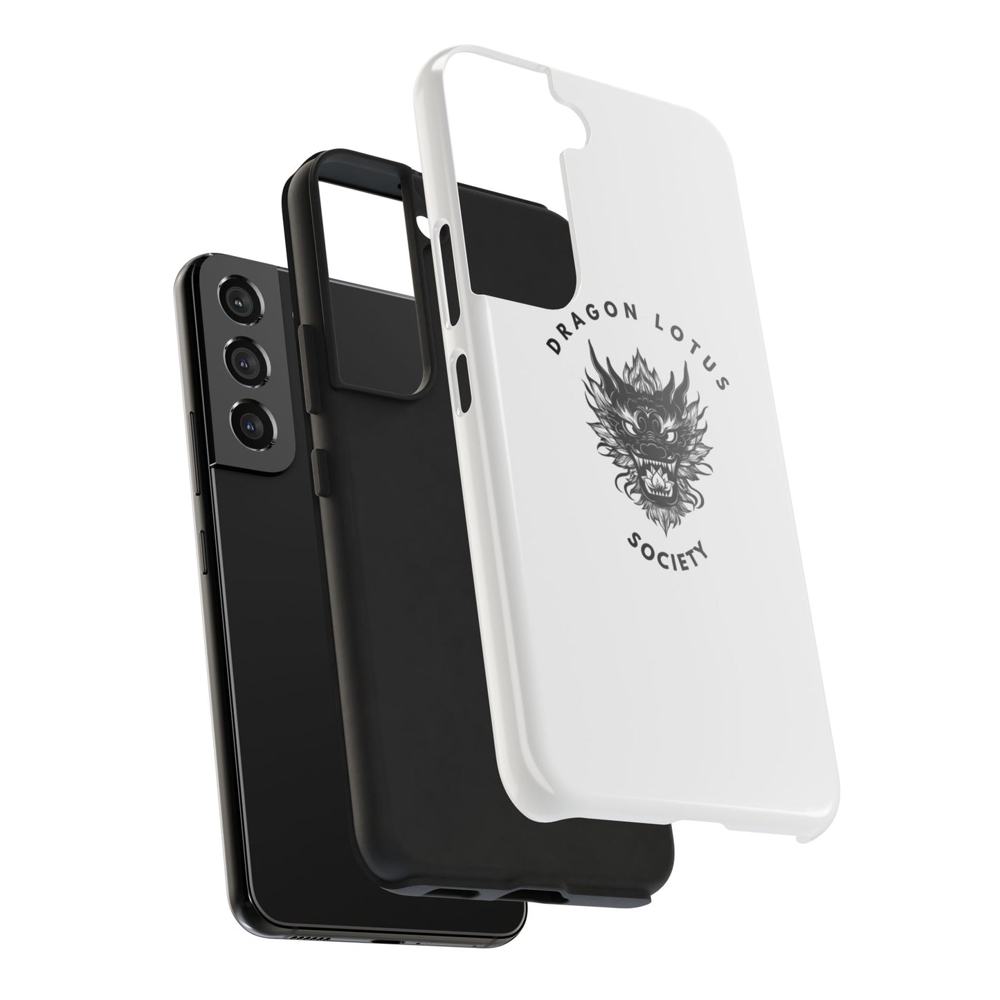 DLS White Phone Case
