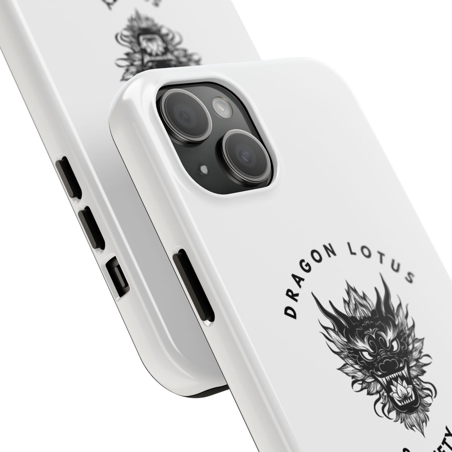 DLS White Phone Case