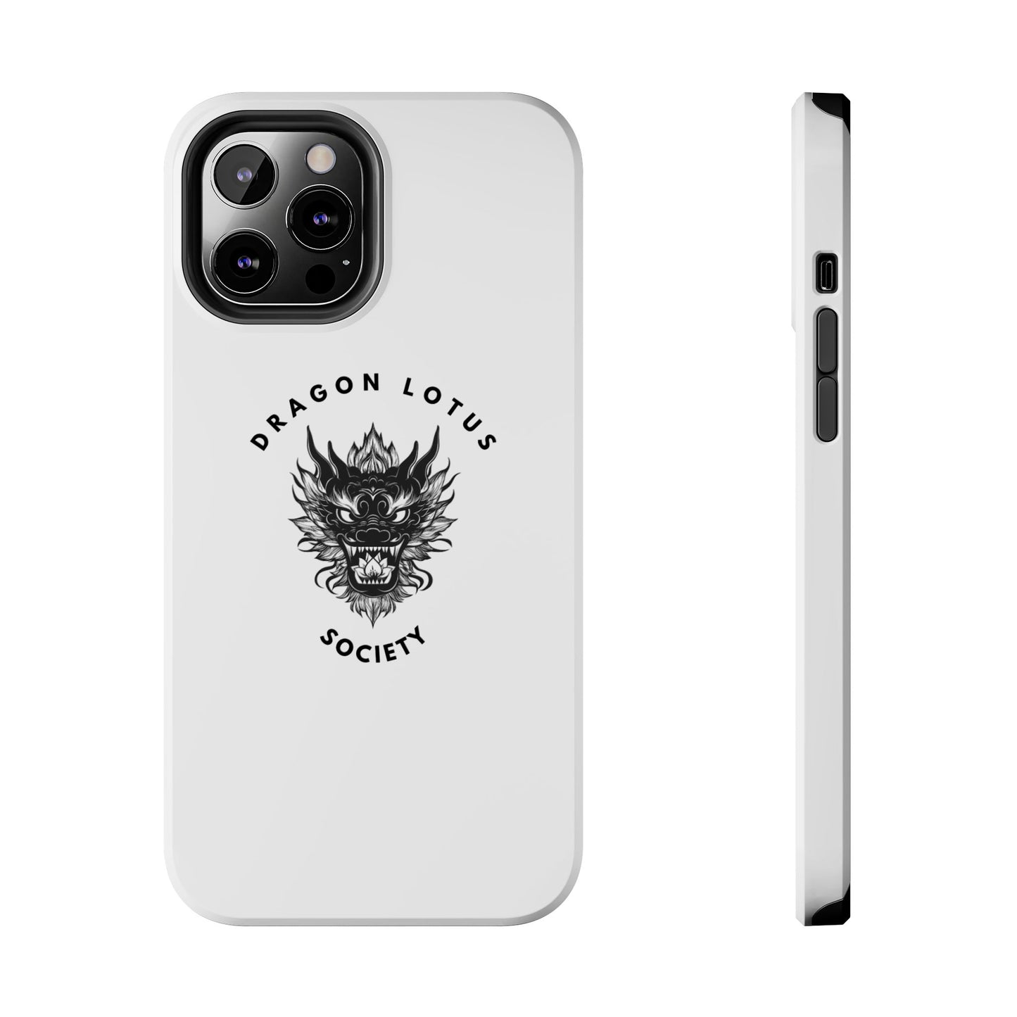 DLS White Phone Case