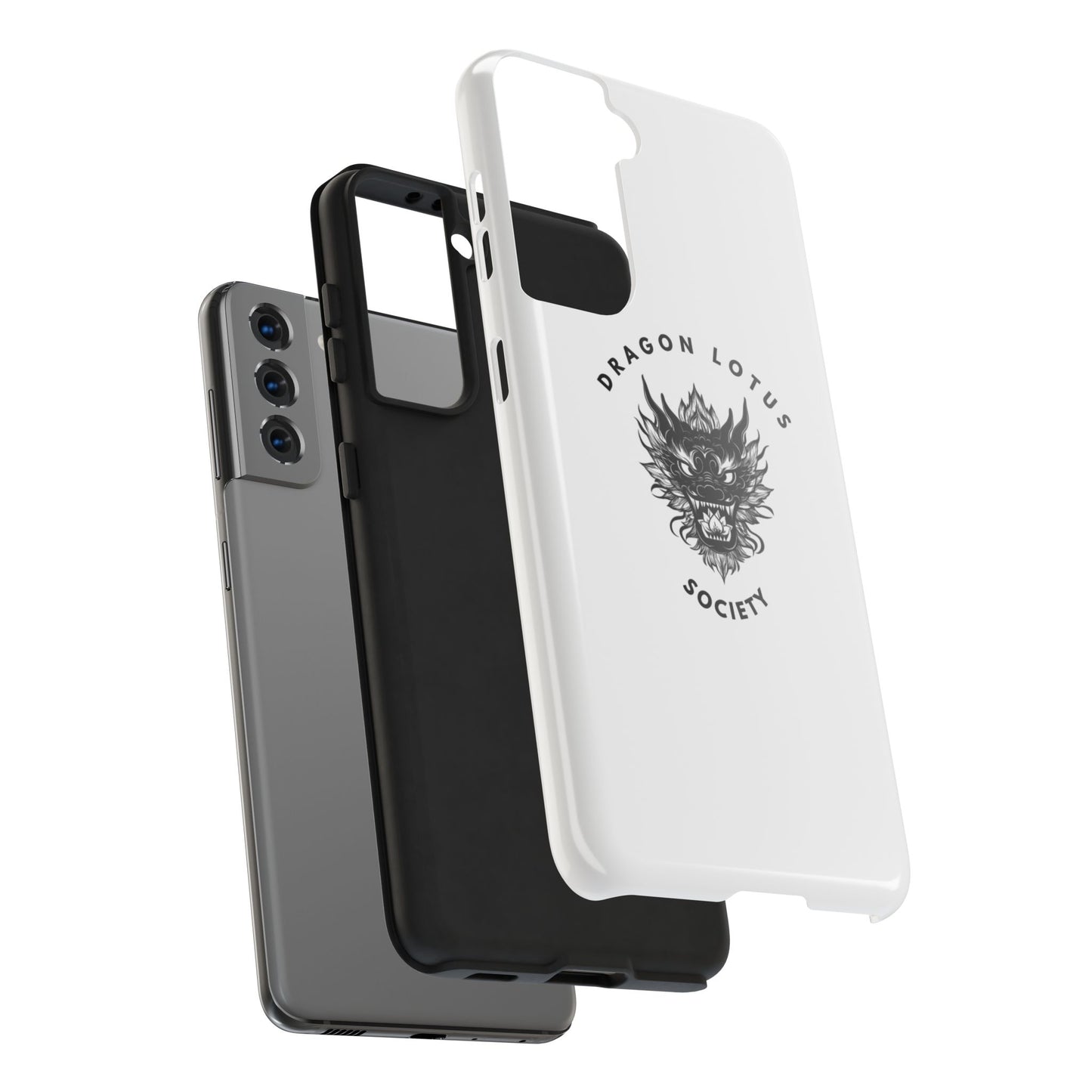 DLS White Phone Case