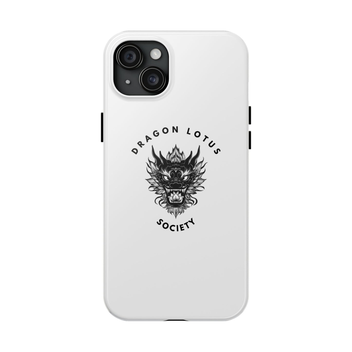 DLS White Phone Case
