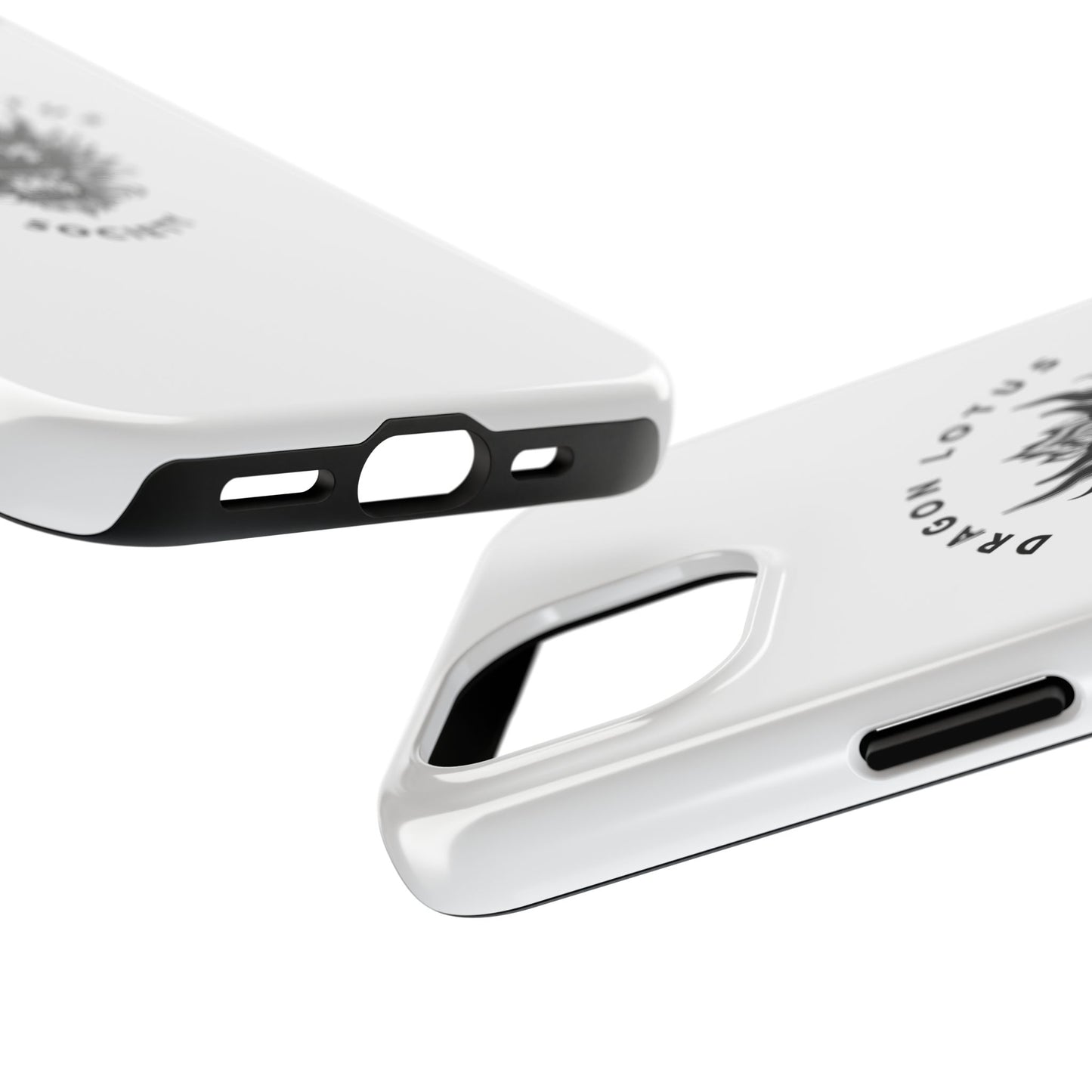 DLS White Phone Case