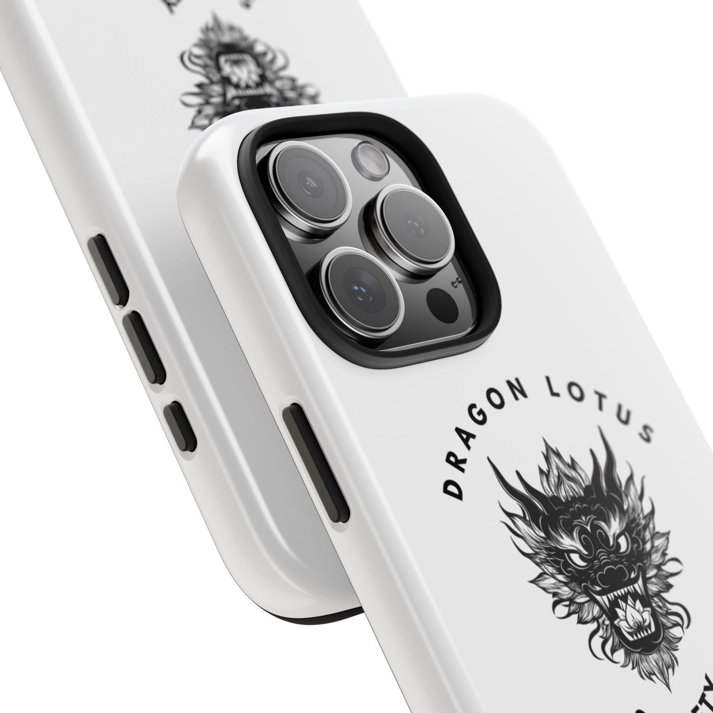 DLS White Phone Case
