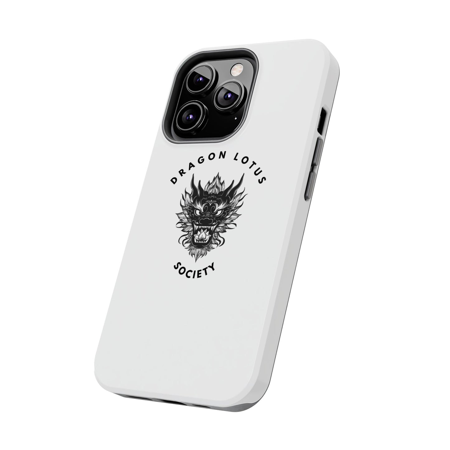 DLS White Phone Case