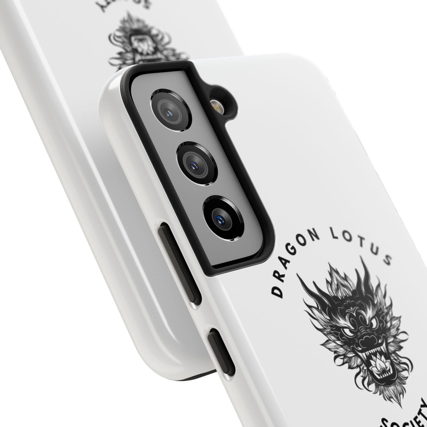 DLS White Phone Case