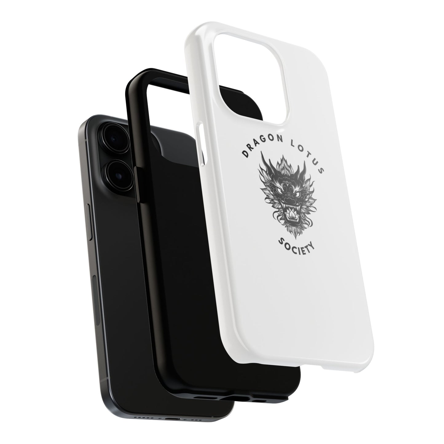 DLS White Phone Case