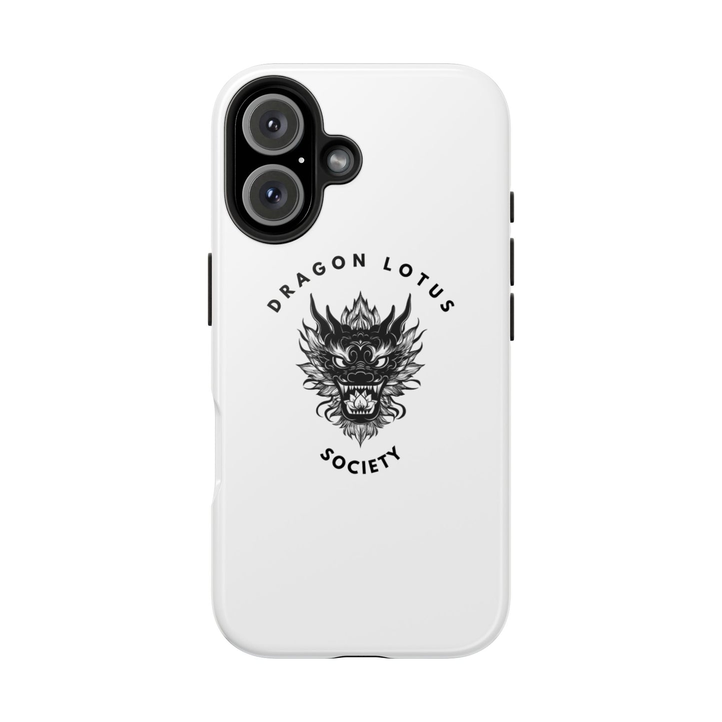 DLS White Phone Case