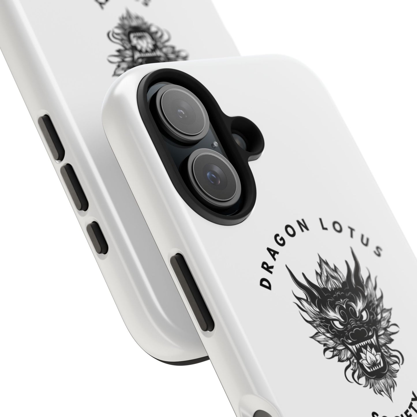 DLS White Phone Case