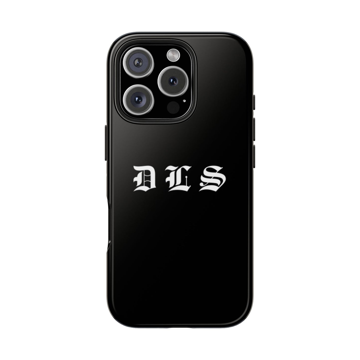 DLS Black Phone Case