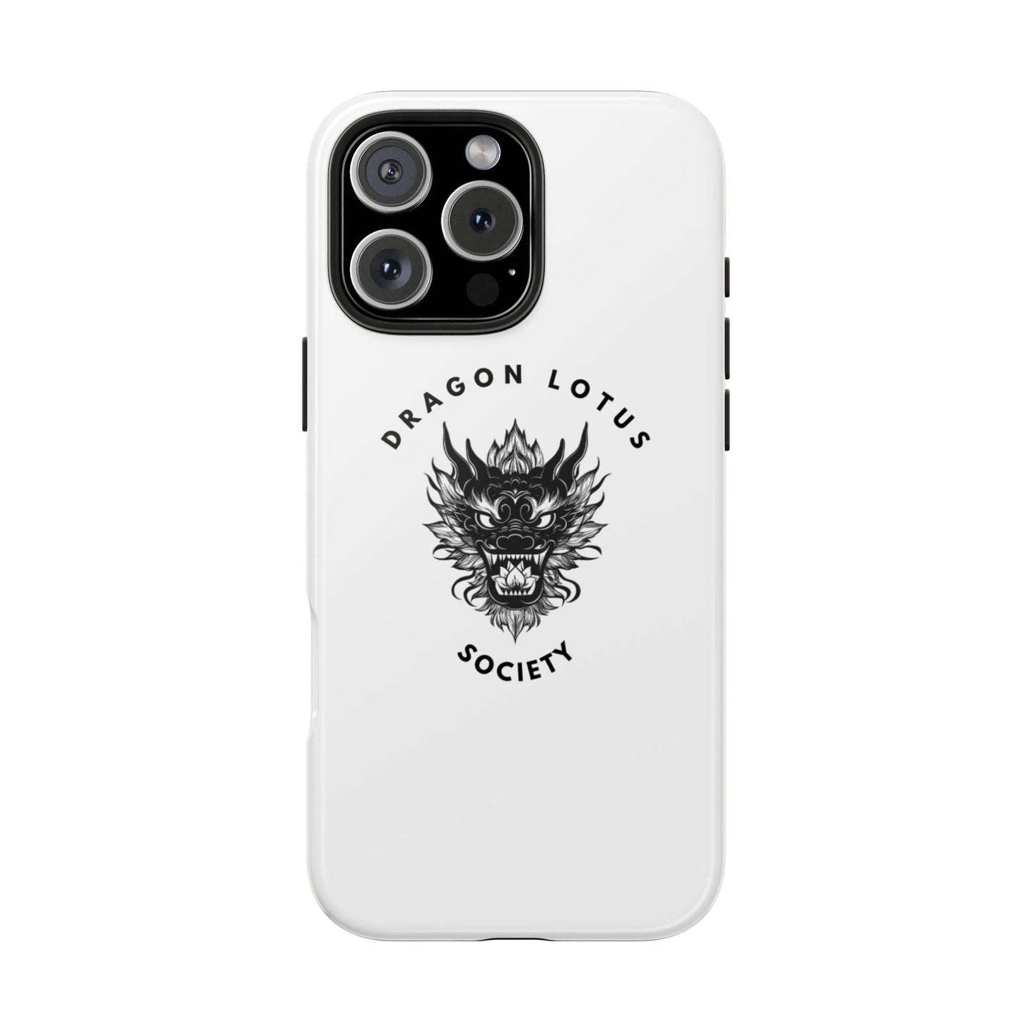 DLS White Phone Case