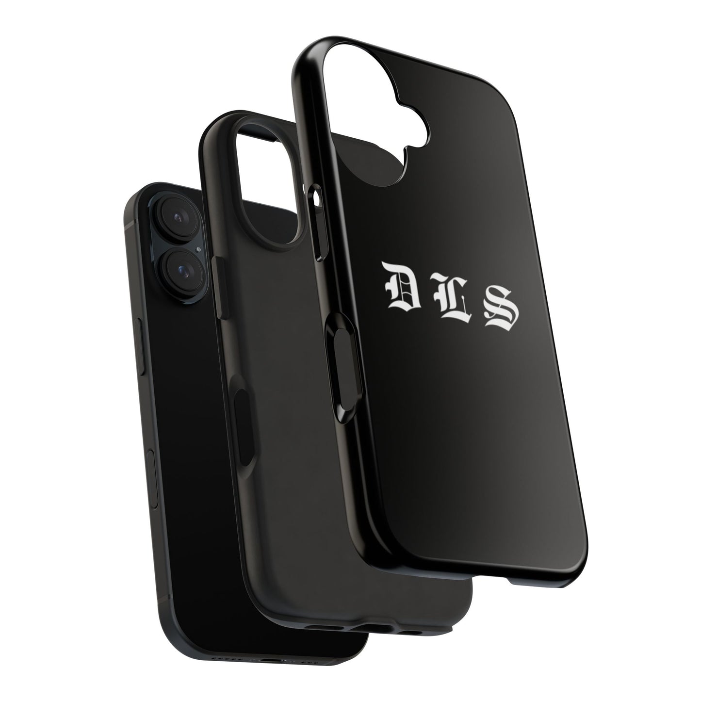 DLS Black Phone Case