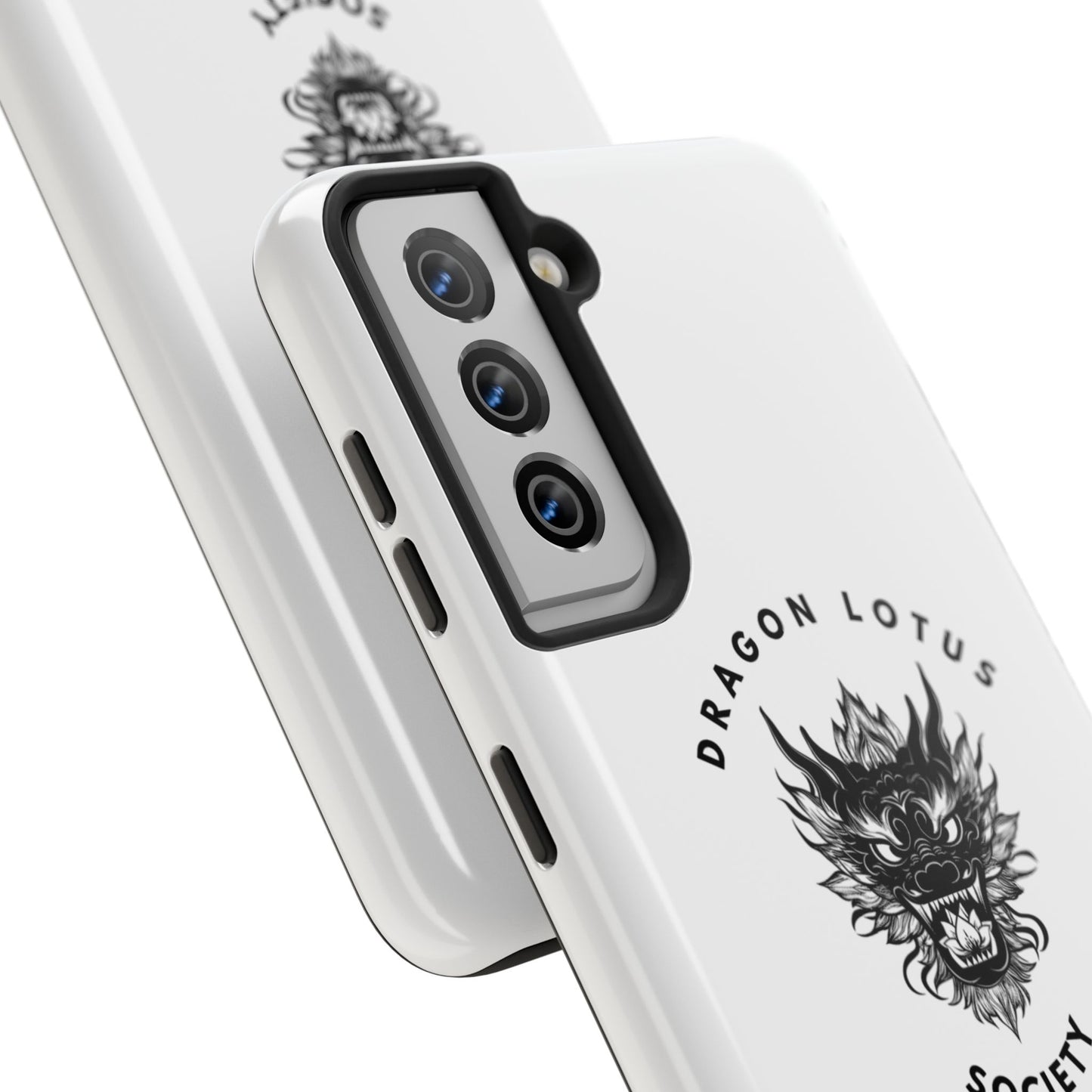 DLS White Phone Case
