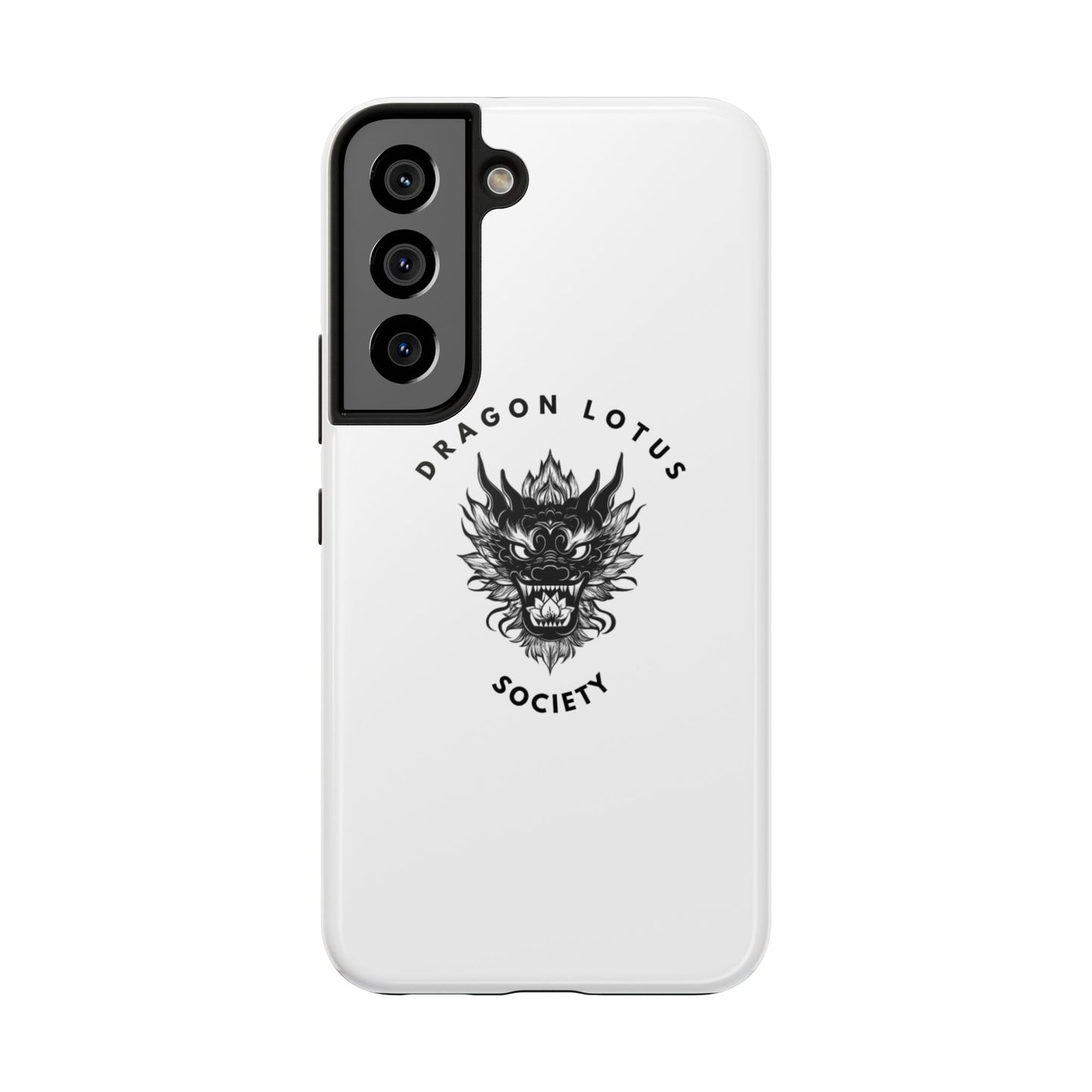 DLS White Phone Case