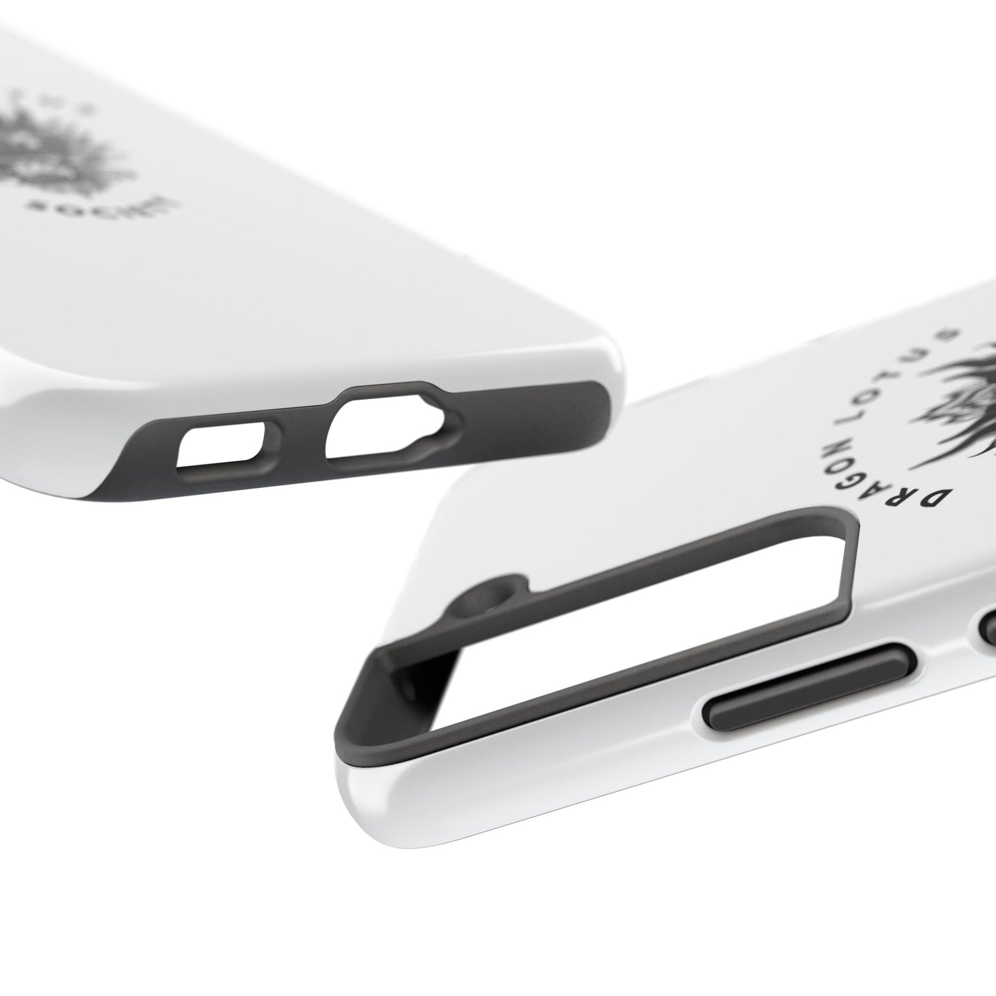 DLS White Phone Case