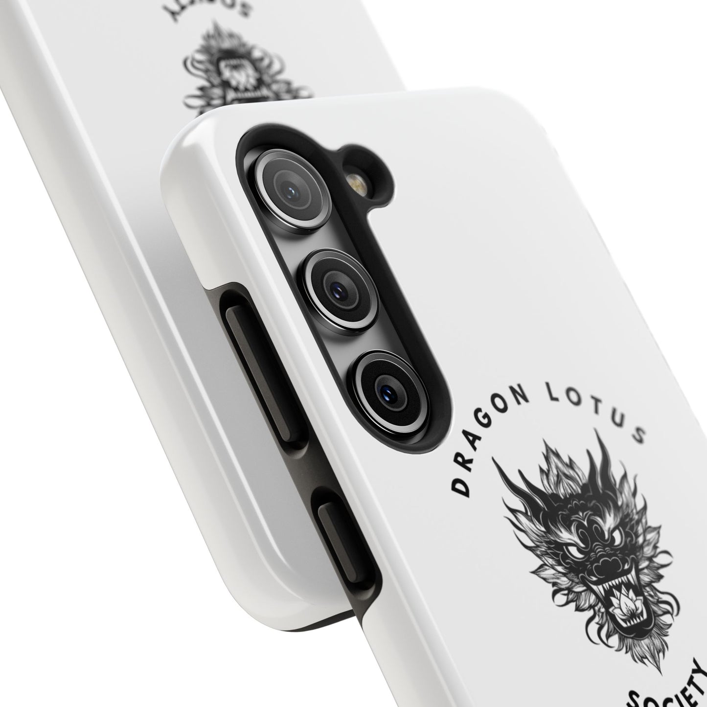 DLS White Phone Case