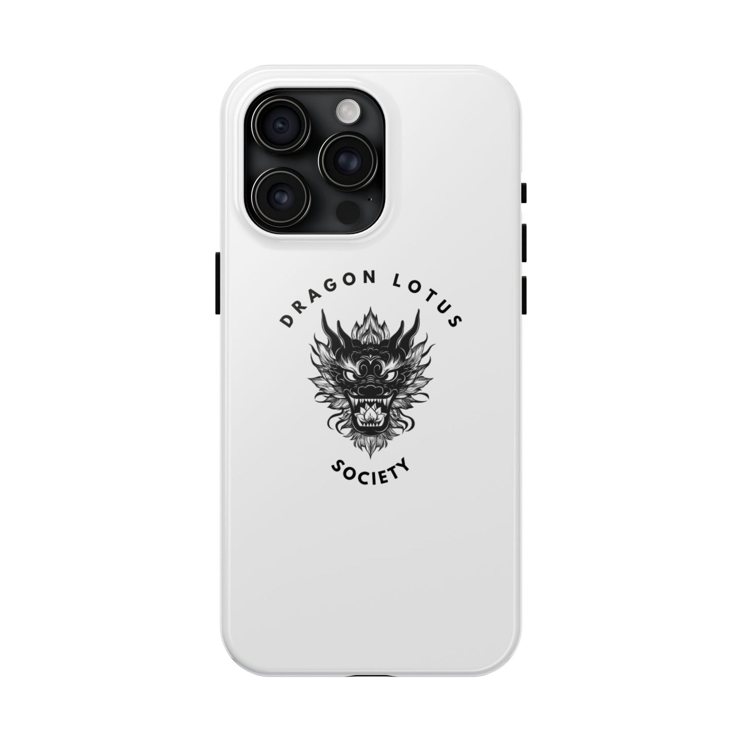 DLS White Phone Case